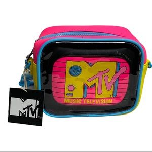 Loungefly MTV 2 Pcs Clear Crossbody bag Women’s
